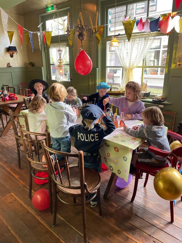 A children’s party in Amsterdam Zuid