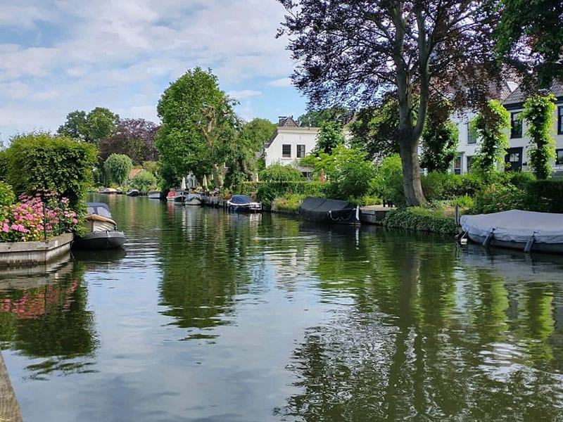 Cycling along the Vecht