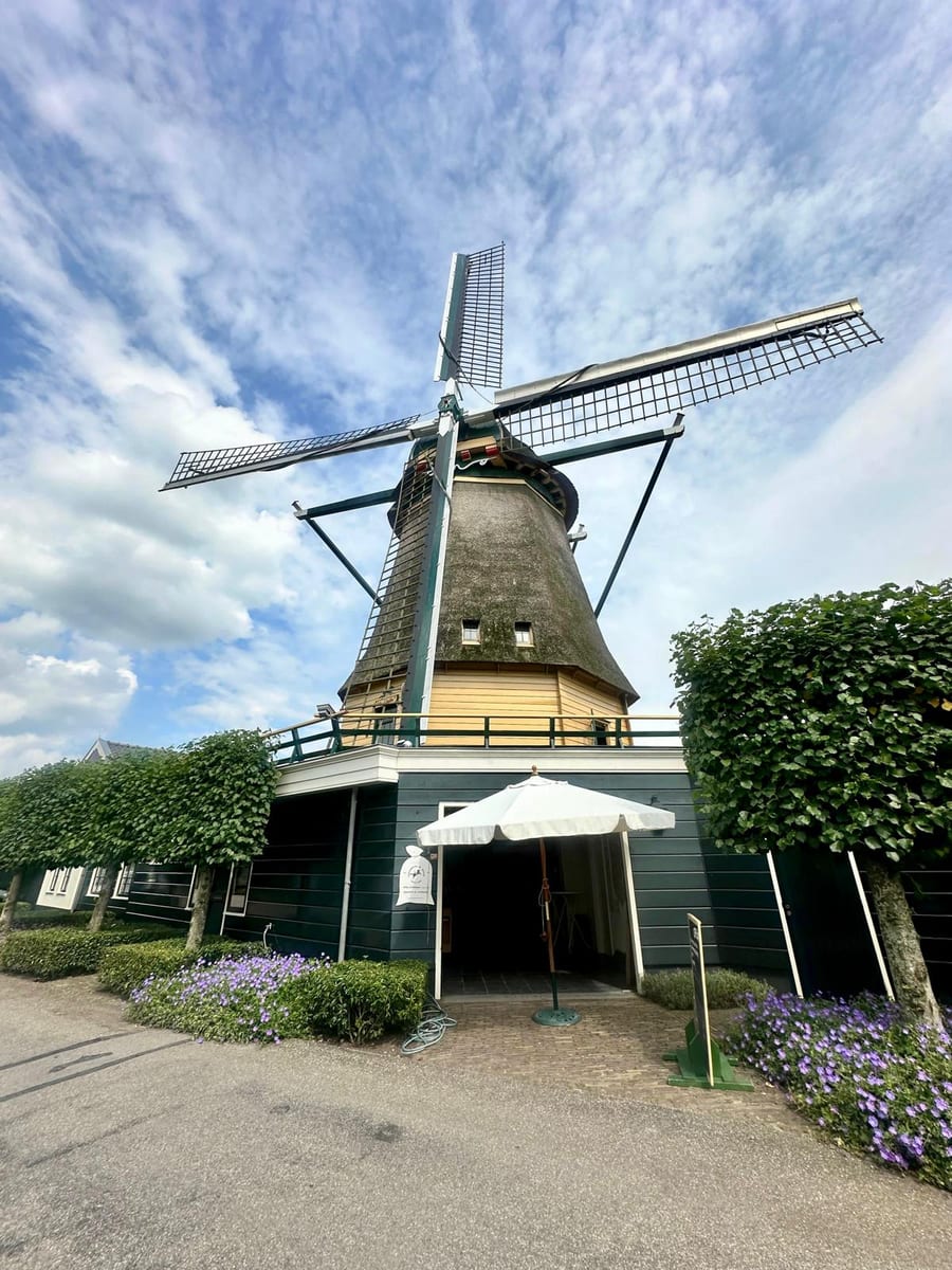 Korenmolen De Ruiter in Vreeland, waar ons oermeel vandaan komt